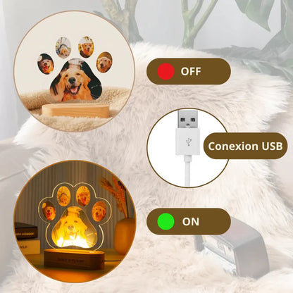 MyPawLamp™ - Lámpara de Huella Personalizada